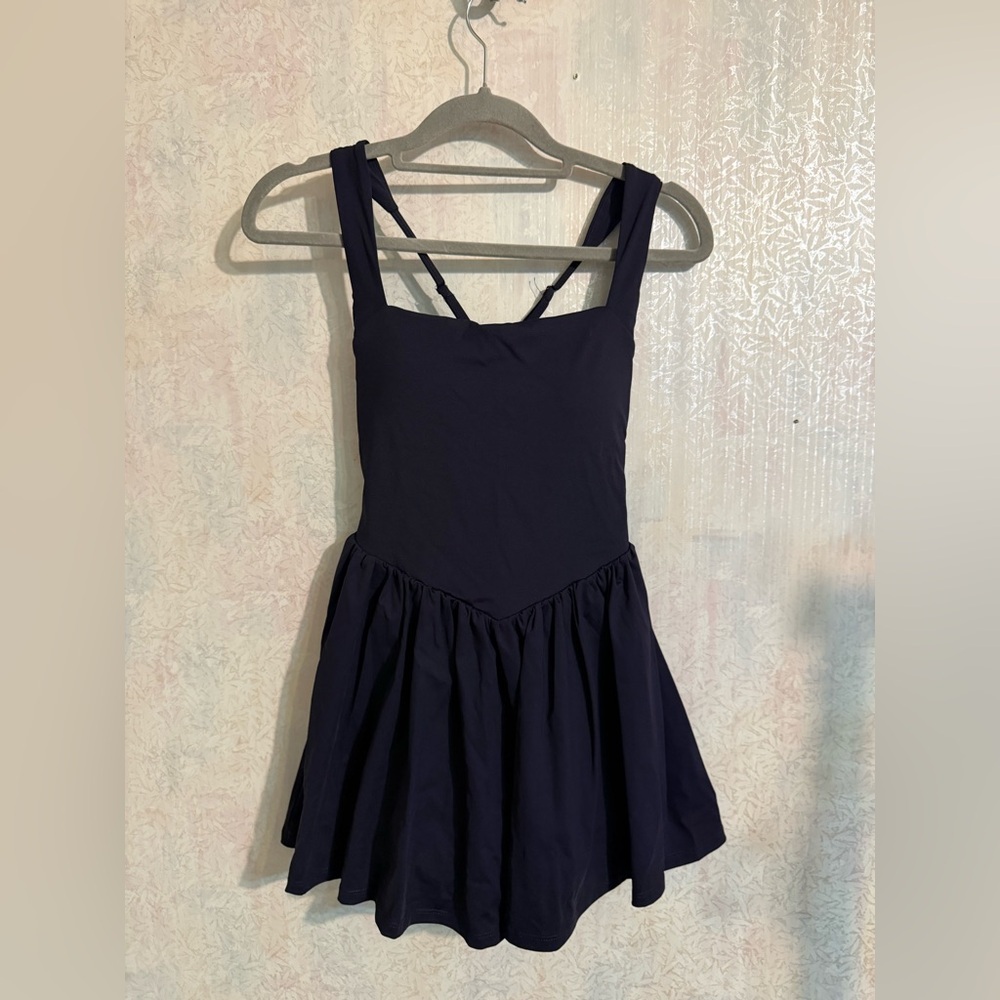 Windsun Elegant Crossed Straps, Shorts Underneath, Athletic Tennis, Golf, Dress